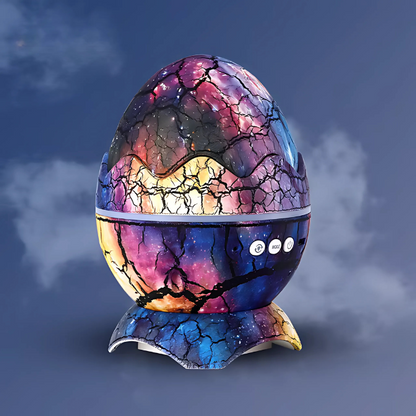 Dino Egg Galaxy Lamp